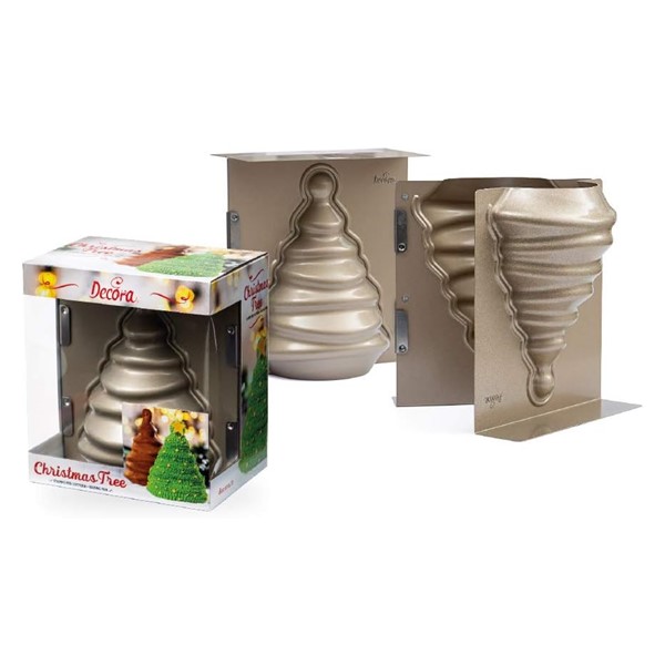 Božićni kalup za kolače, 3D bor - Slika 3