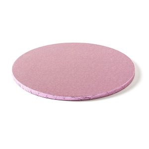 Cake board, okrugli, roza, 25-35 cm