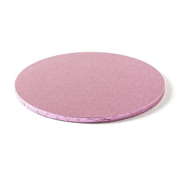 Cake board, okrugli, roza, 25-35 cm