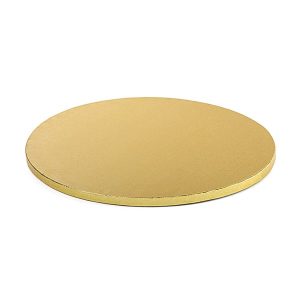 Cake board, okrugli, zlatni, 25-40 cm