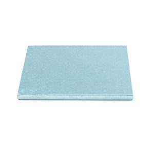 Cake board, četvrtasti, plavi 25-35 cm
