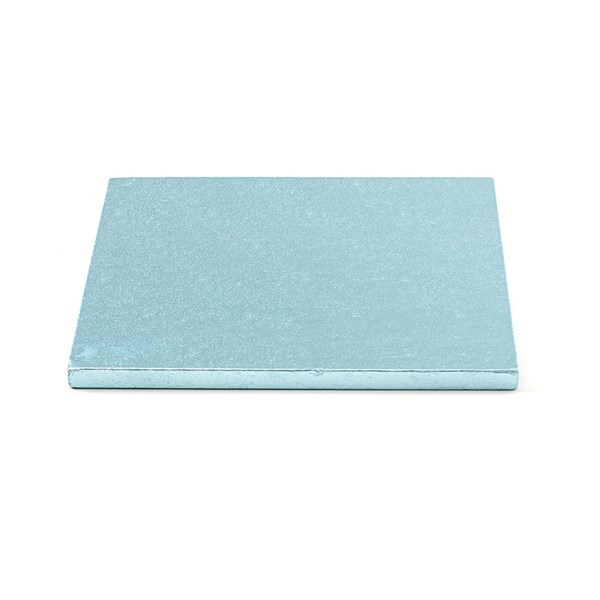 Cake board, četvrtasti, plavi 25-35 cm
