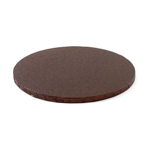 Cake board, okrugli, smeđi, 25-35 cm