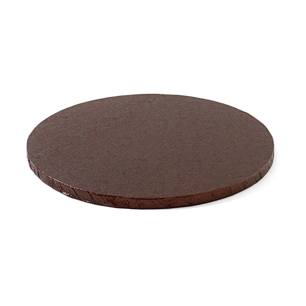 Cake board, okrugli, smeđi, 25-35 cm