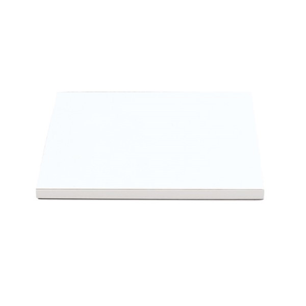 Cake board, četvrtasti, bijeli 25-30 cm