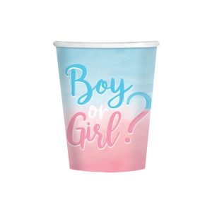 Party čaša Boy ♡ Girl, 250 ml