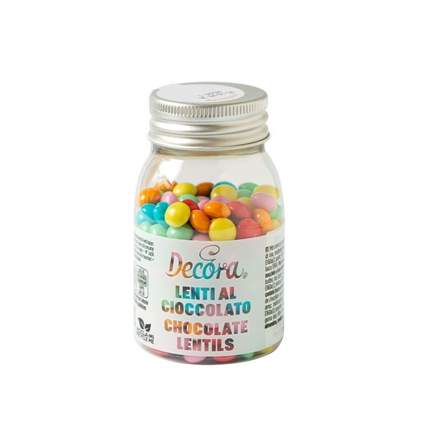 Čokoladna dekoracija, raznobojna, 80 g