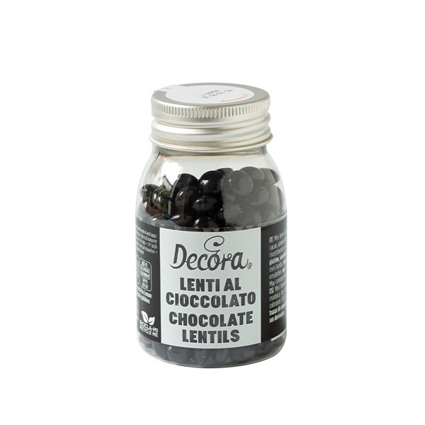 Čokoladna dekoracija, crna, 80 g