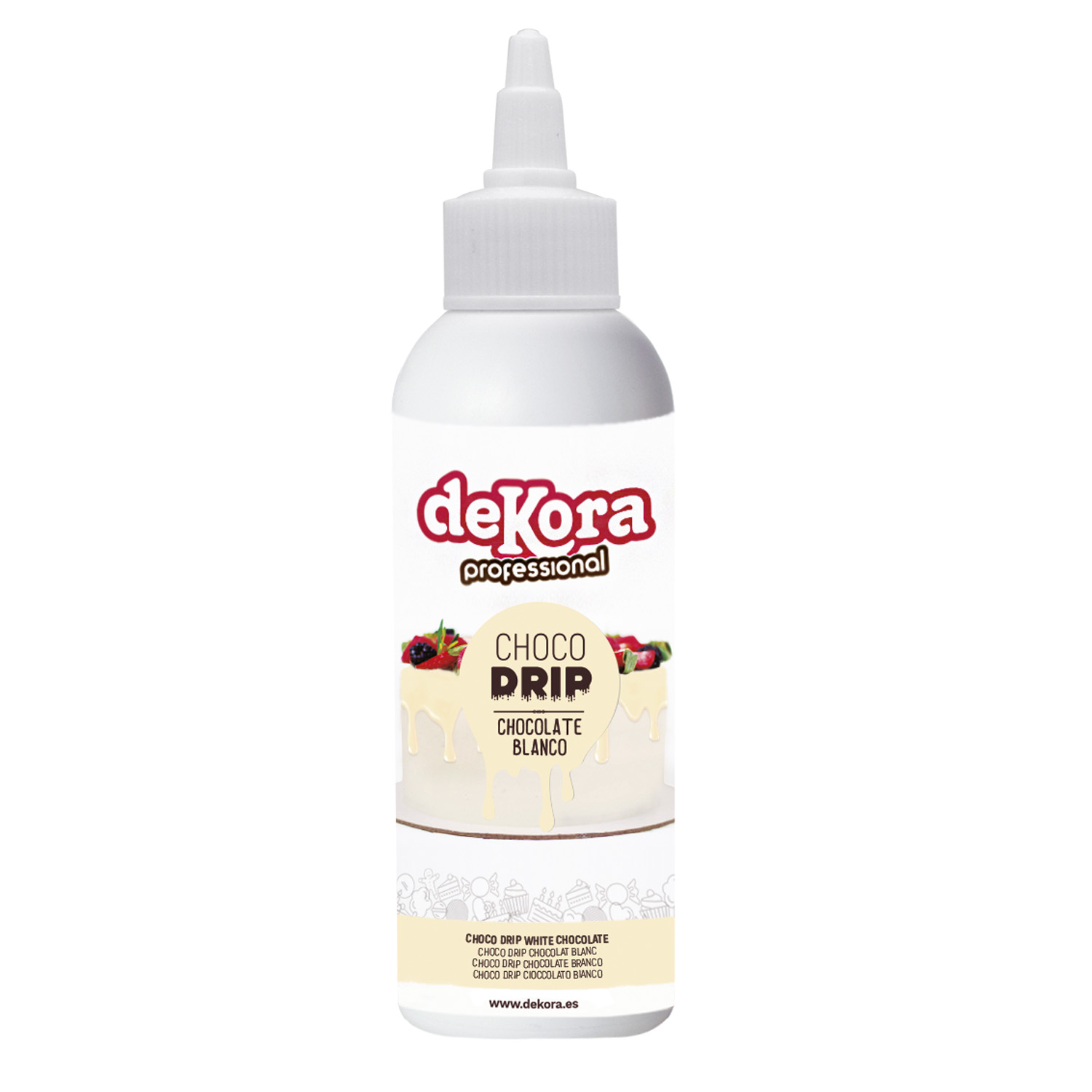 Čokoladni drip, bijela čokolada, 180 g