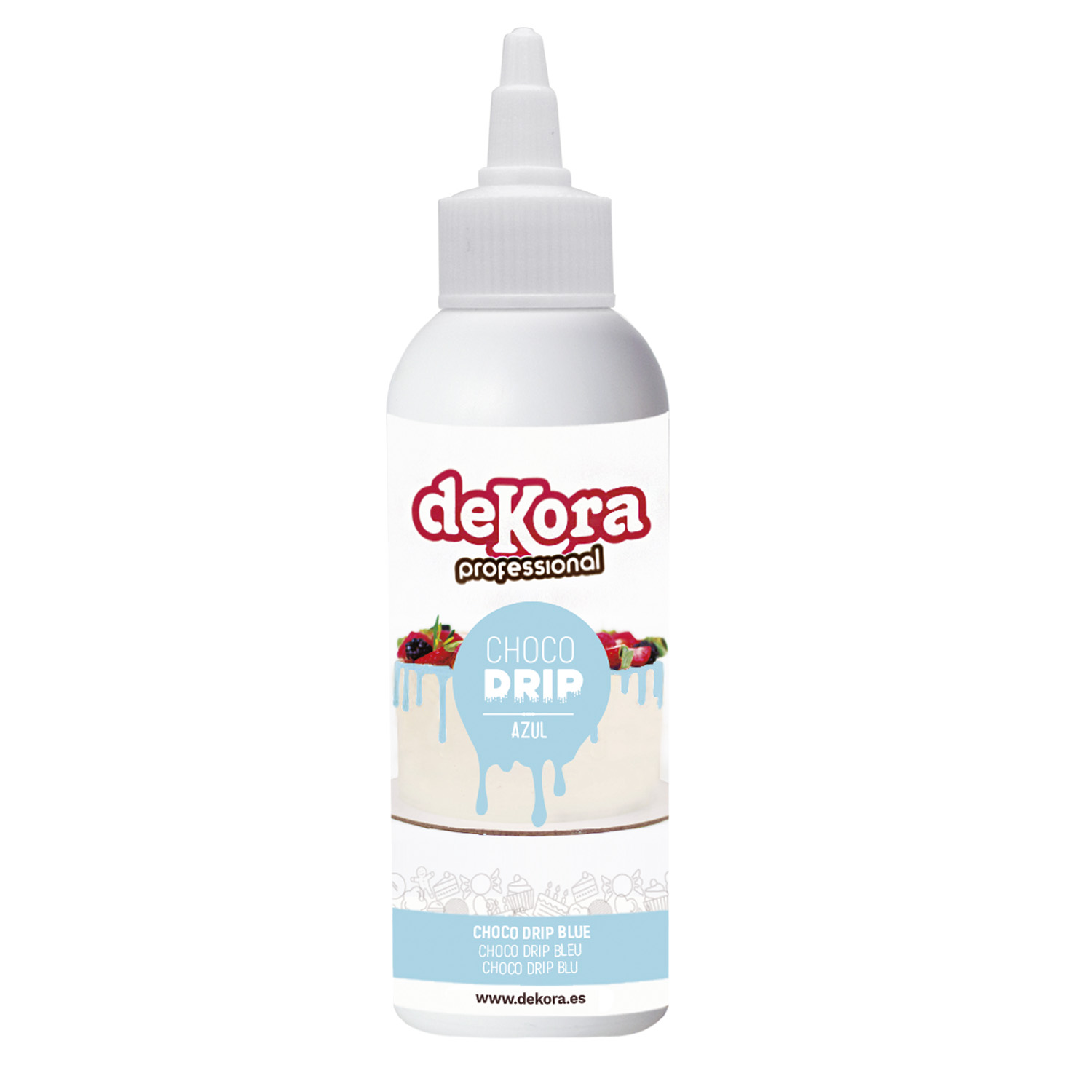 Čokoladni drip, plavi, 180 g