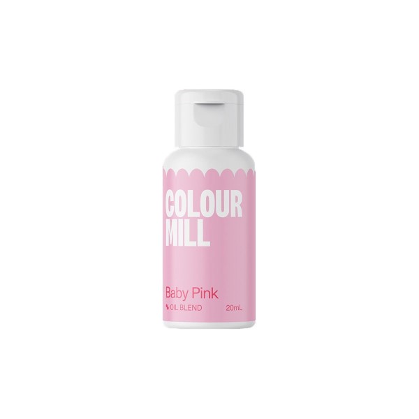 Jestiva boja za kolače BABY PINK 20 ml, Colour Mill