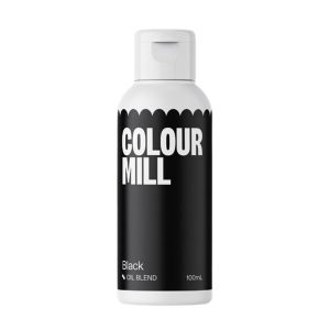 Jestiva boja za kolače BLACK 100 ml, Colour Mill