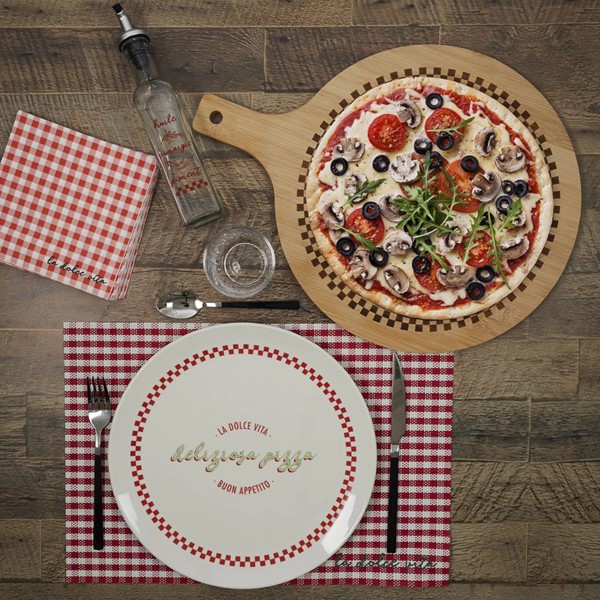 Daska za serviranje pizze, 33 cm - Slika 2