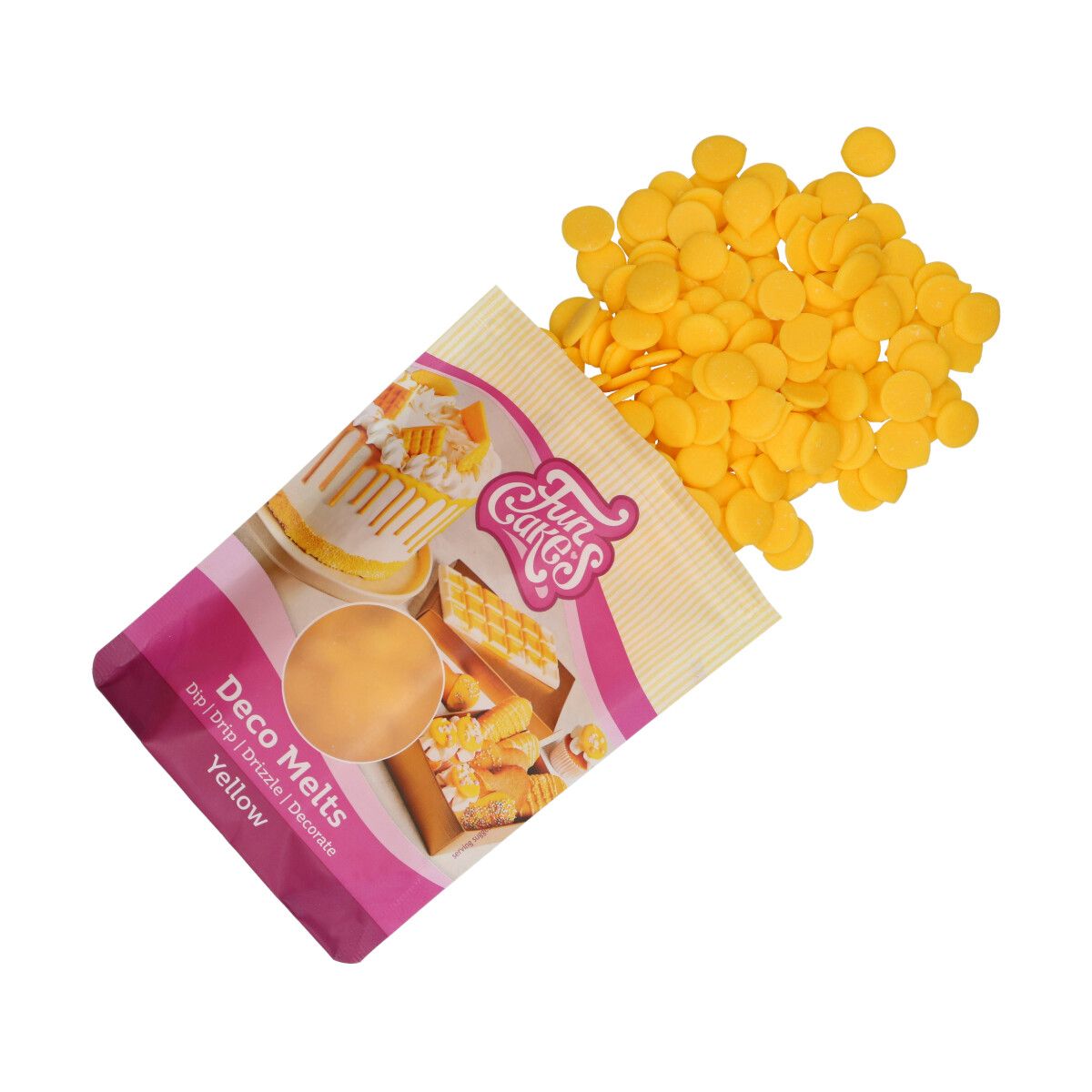 Deco Melts kapljice, žute, 250 g - Slika 2