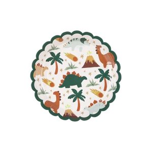 Party tanjur Dinosaur, 18 cm