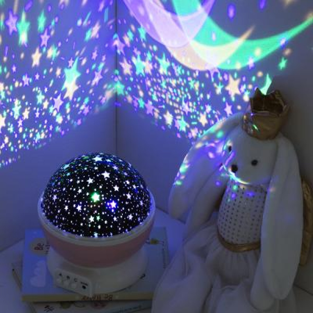 djecja nocna lampa projektor