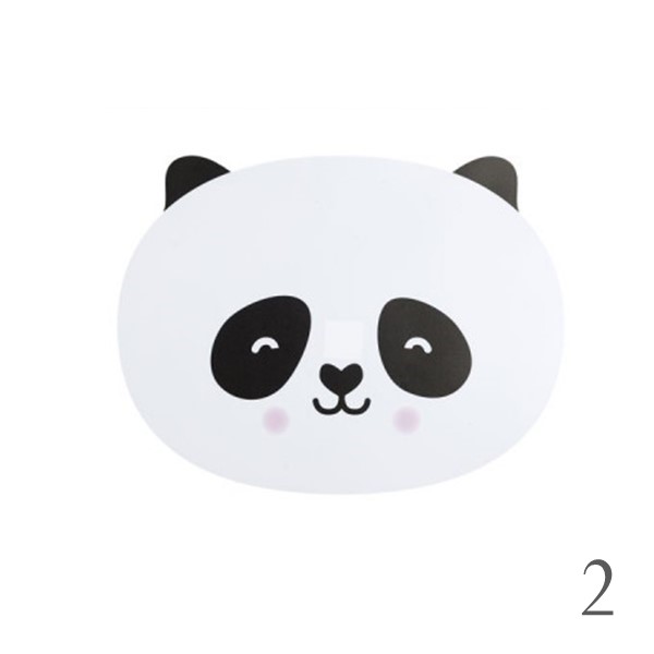 Dječji podmetač za jelo | pingvin, panda i rakun - Slika 4