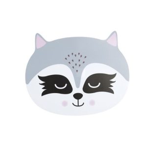 Dječji podmetač za jelo | pingvin, panda i rakun