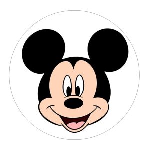 Jestiva pokrivka, okrugla, Mickey Mouse