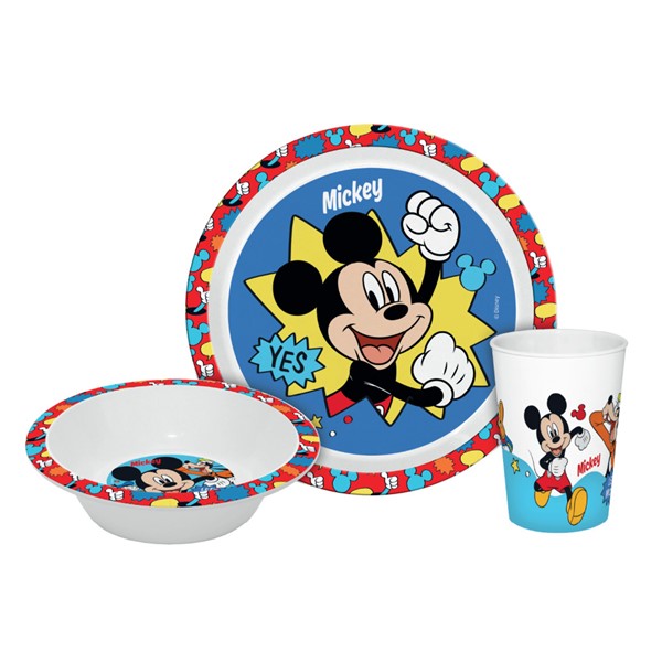 Dječji set za jelo, Mickey Mouse
