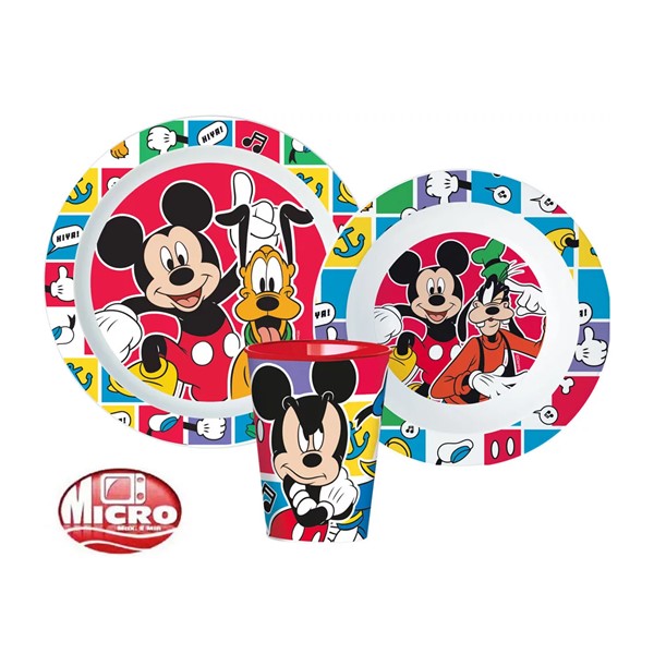 Dječji set za jelo, Mickey Mouse