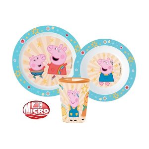 djecji set za jelo peppa pig