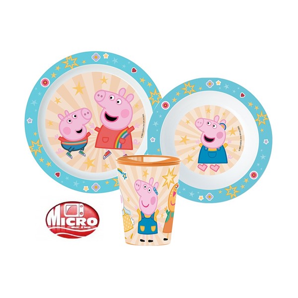djecji set za jelo peppa pig
