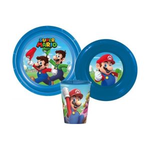 djecji set za jelo super mario