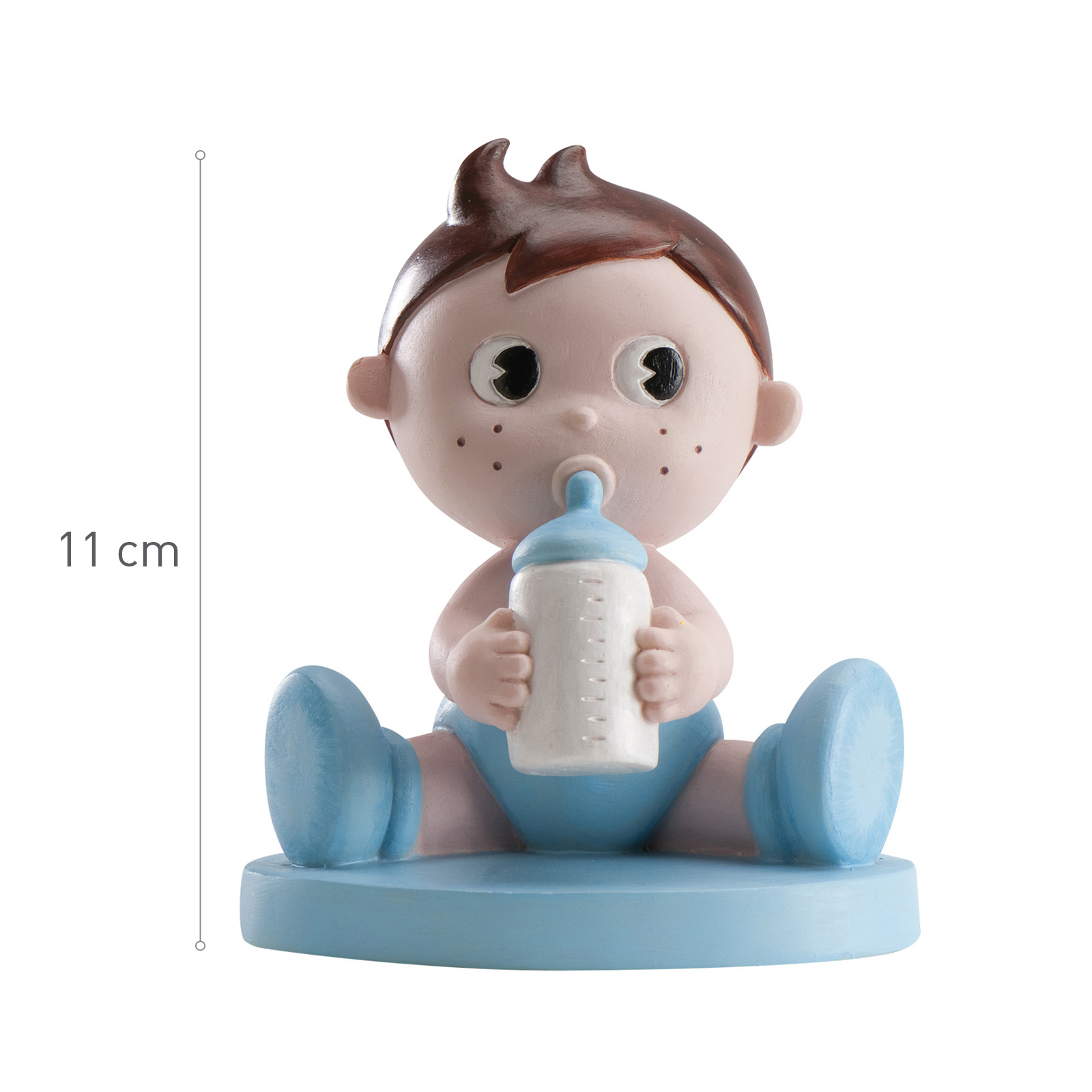 Figura za tortu, dječak s dudom, 10 cm - Slika 2