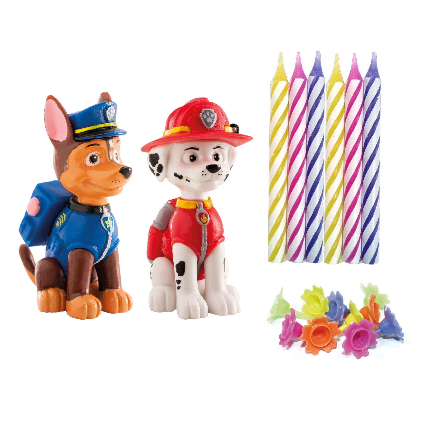 Paw Patrol, set ukrasa za tortu sa svjećicama