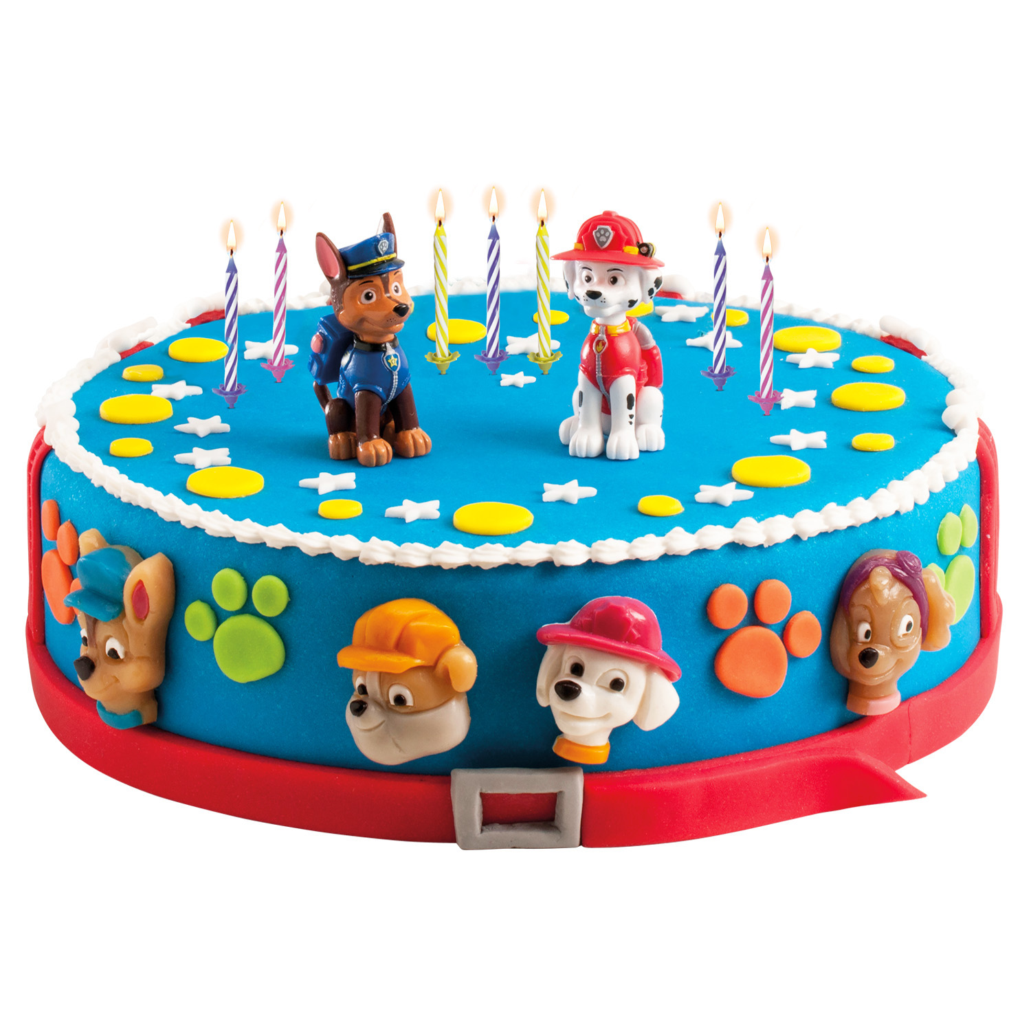 Paw Patrol, set ukrasa za tortu sa svjećicama - Slika 2