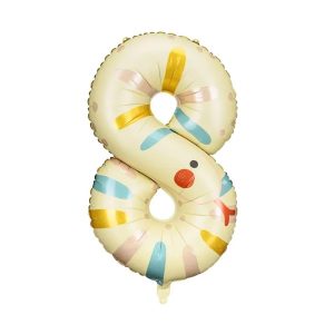 Folijski balon broj 8, zmija, 90 cm