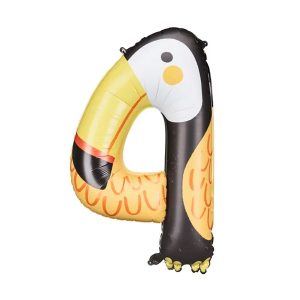 Folijski balon broj 4, tukan, 90 cm