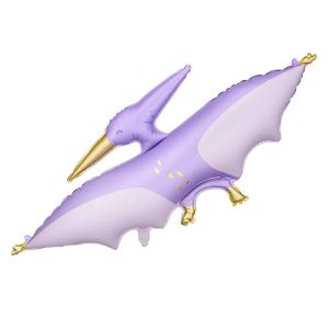 Folijski balon Pterodactyl, ljubičasti,115x53 cm