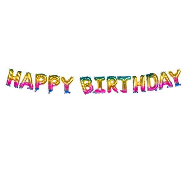 happy birthday rodjendan girlanda folija balon