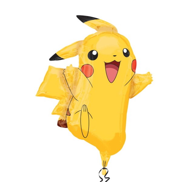 Folijski balon Pikachu, 62x78 cm