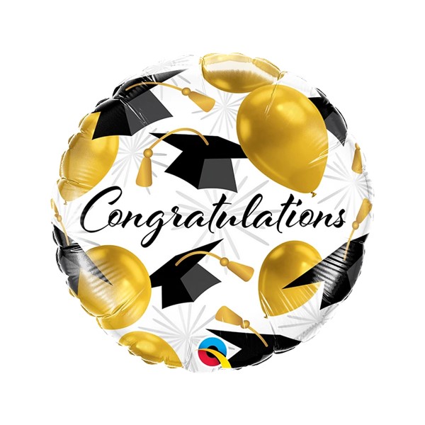 Folijski balon za proslavu diplome, 45 cm