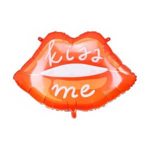 Folijski balon boca, Kiss me, 73 x 48 cm