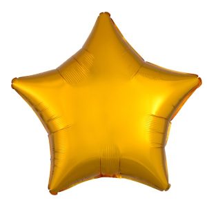 folija balon zvijezda zlatni