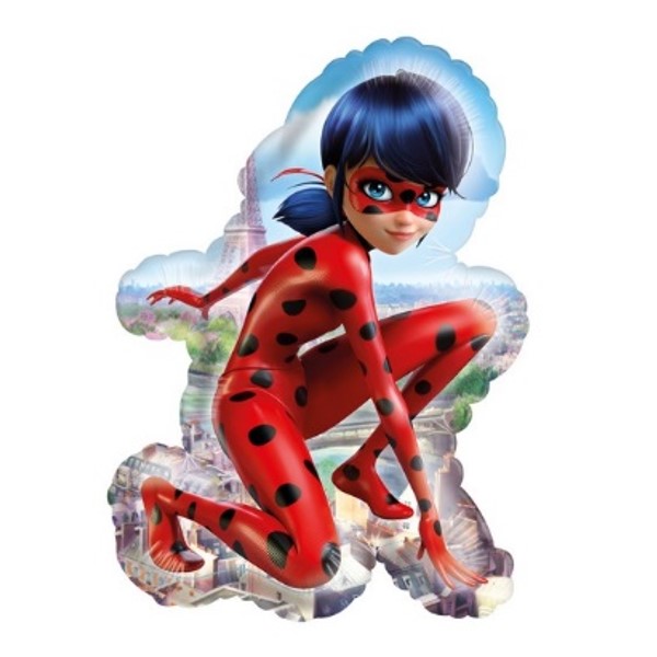 folijski balon miraculous bubamara marinette