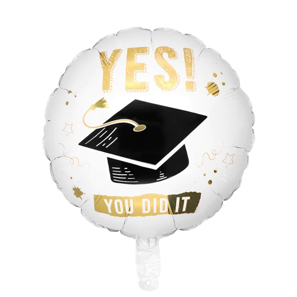 Folijski balon Yes! You did it!, 45 cm
