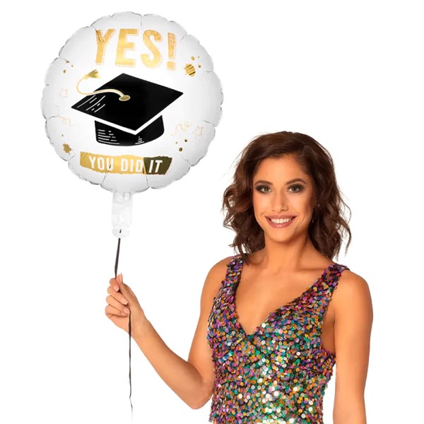 Folijski balon Yes! You did it!, 45 cm - Slika 2