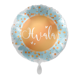 Folijski balon, Hvala, 43 cm, M