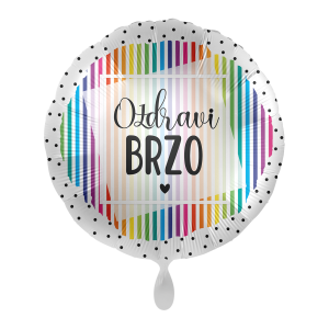 Folijski balon, Ozdravi brzo, 43 cm, M