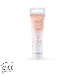 Fractal jestiva gel boja, boja breskve, Peach, 30 g