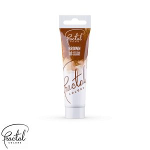 Fractal jestiva gel boja, smeđa, Brown, 30 g