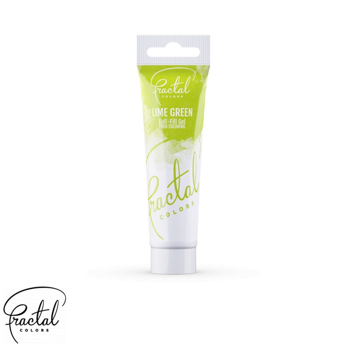 Fractal jestiva gel boja, zelena, Lime Green, 30 g