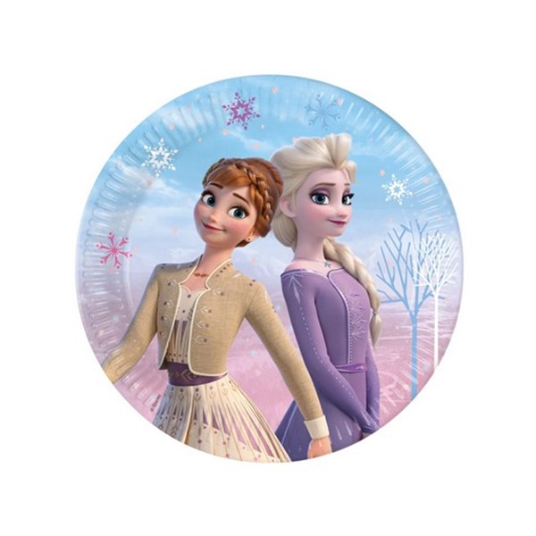 Party tanjur Frozen 23 cm, 8 kom