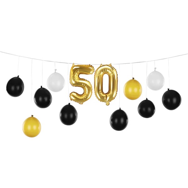 Balonska girlanda, 50. rođendan