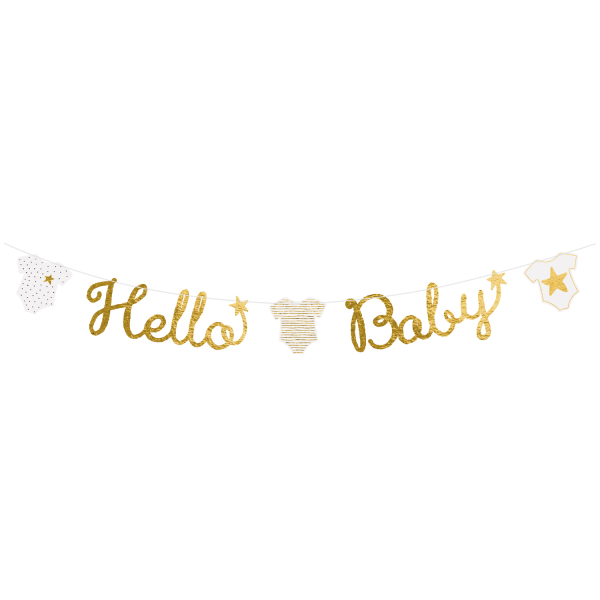 Girlanda Hello Baby, 160 cm